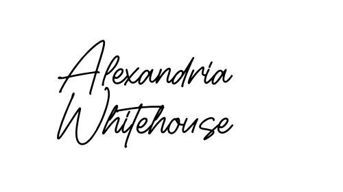 Alexandria Whitehouse font