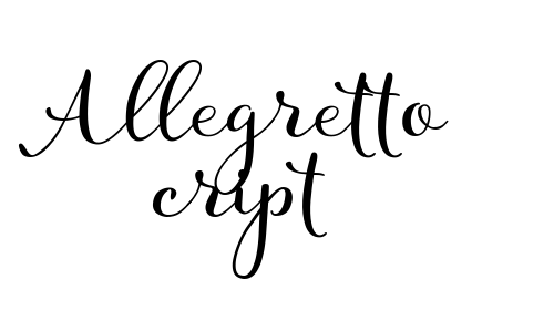 Allegretto Script font download
