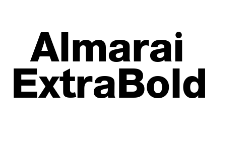 Download Almarai ExtraBold font