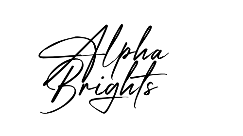 Alpha Brights font