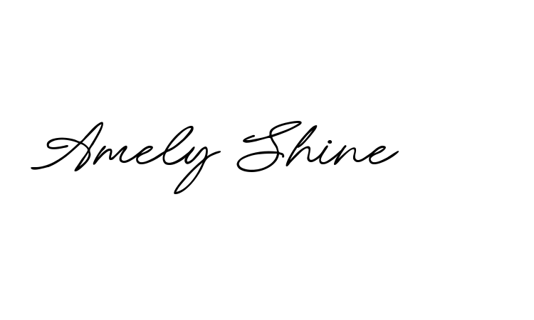 Amely Shine font