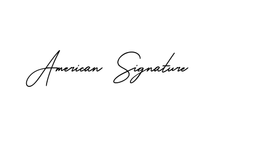 American Signature font download