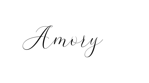 Amory font