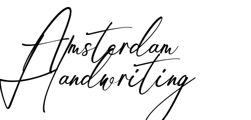 Amsterdam Handwriting