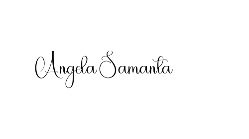 Angela Samanta font