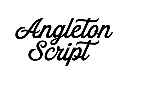 Angleton Script font download