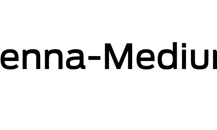 Antenna-Medium font