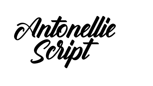Antonellie Script font download