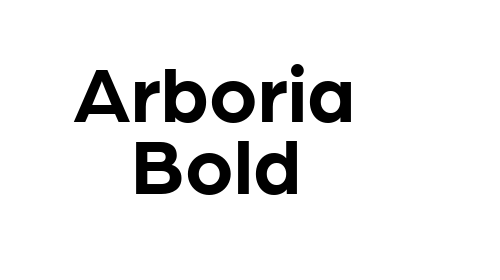 Arboria Bold font