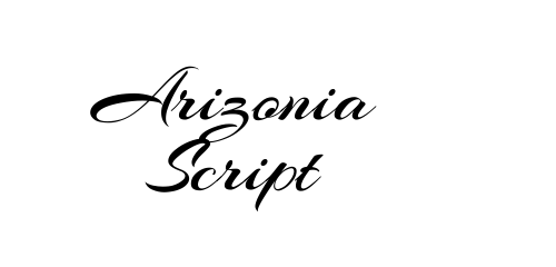 Arizonia Script