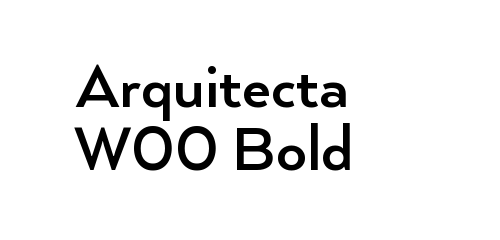 Arquitecta W00 Bold