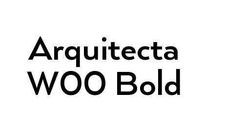 Arquitecta W00 Bold font download
