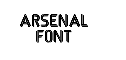 Arsenal Font