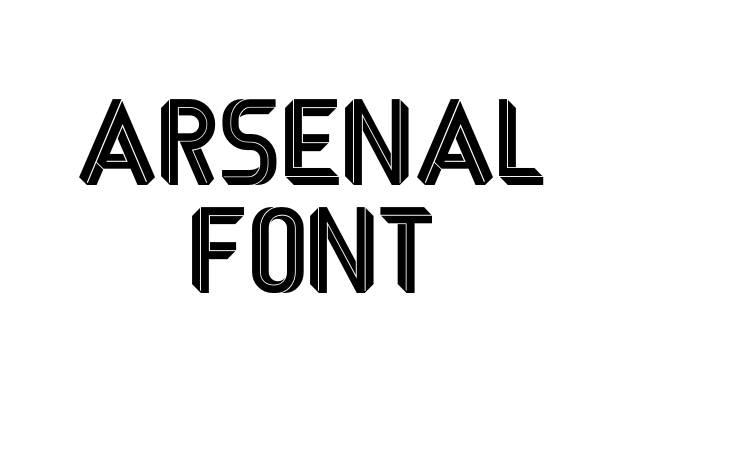 Arsenal Font font