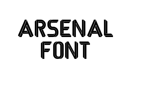 Arsenal Font font