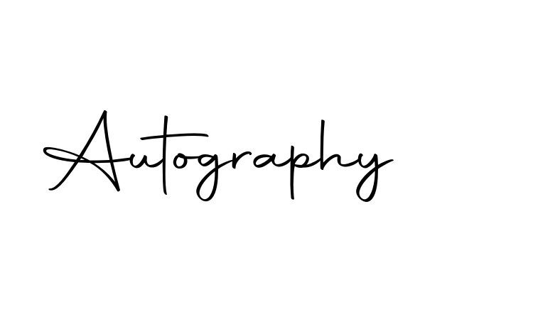 Autography Font