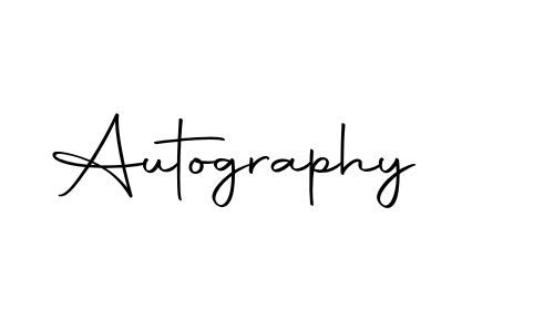 Autography font