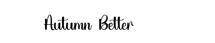 Autumn Better