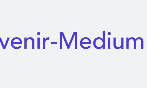 Avenir-Medium Font