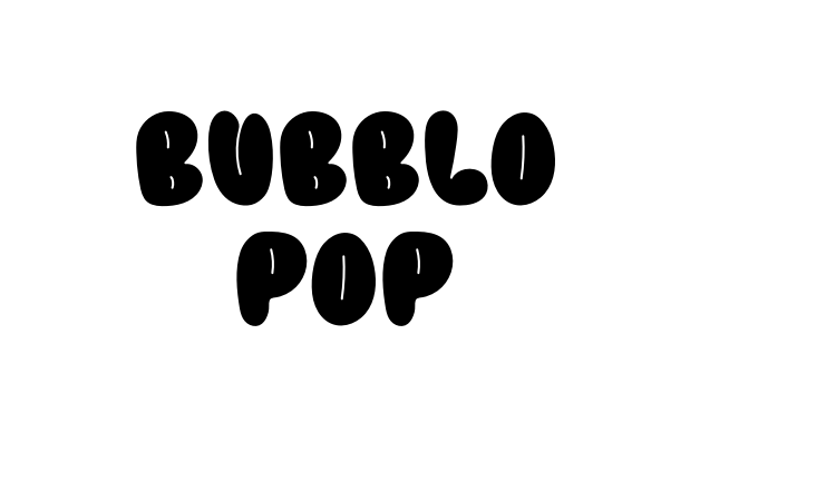 BUBBLO POP Font