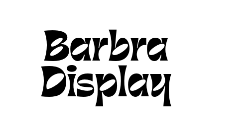 Barbra Display font download
