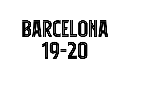 Barcelona 19-20 font