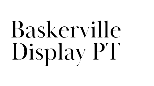 Baskerville Display PT font