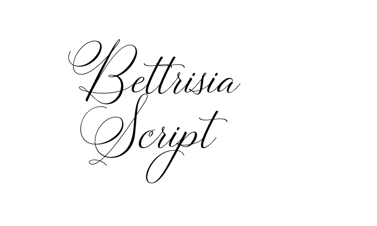 Bettrisia Script Font