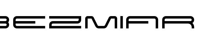 Bezmiar font download