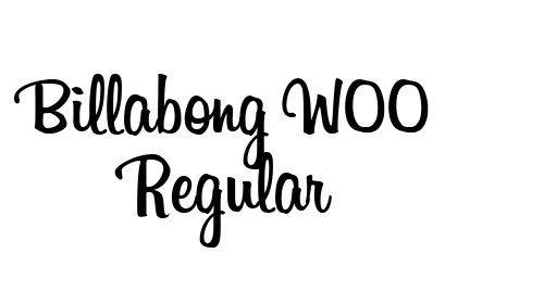 Billabong W00 Regular font