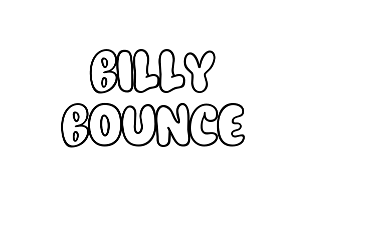Billy Bounce font