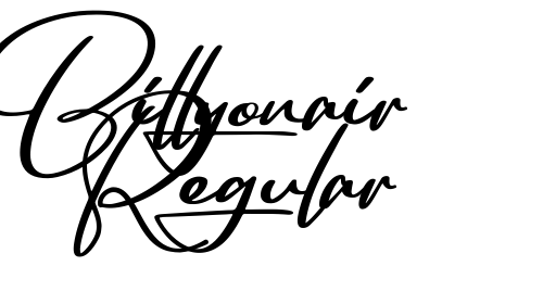 Billyonair Regular font download