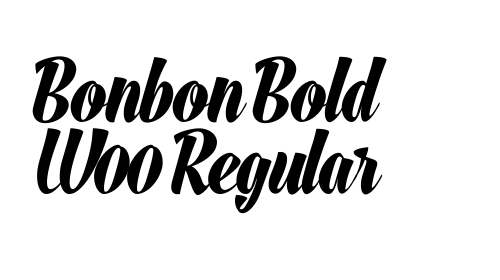 Bonbon Bold W00 Regular font download