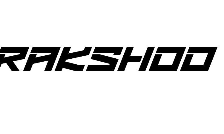Brakshoo Font
