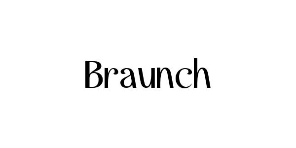 Braunch Font Download