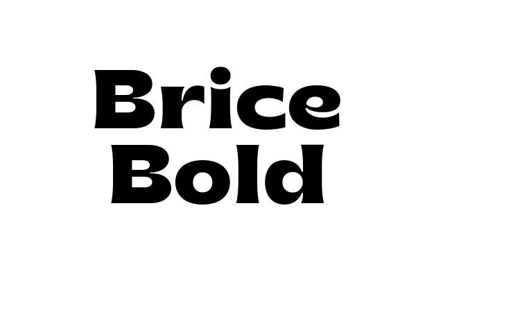 Brice Bold font