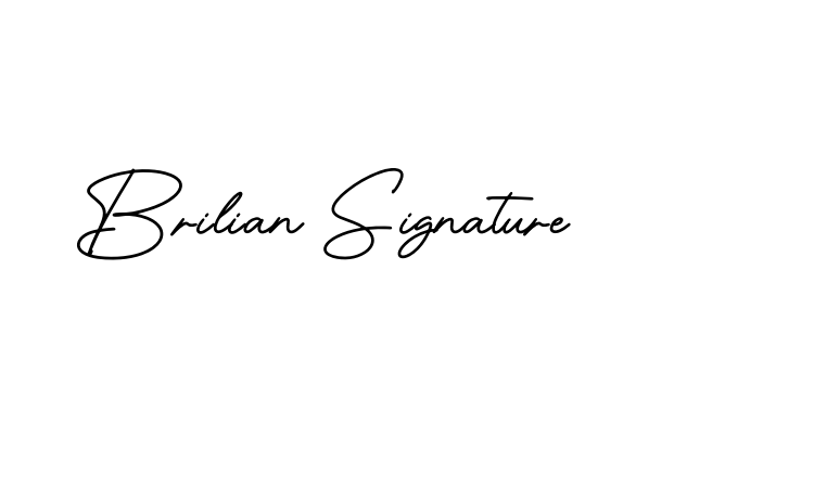 Brilian Signature Font