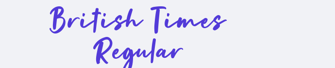 British Times Regular