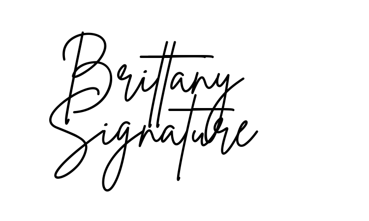 Brittany Signature Font
