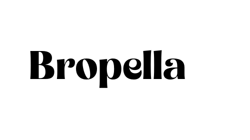 Bropella font download