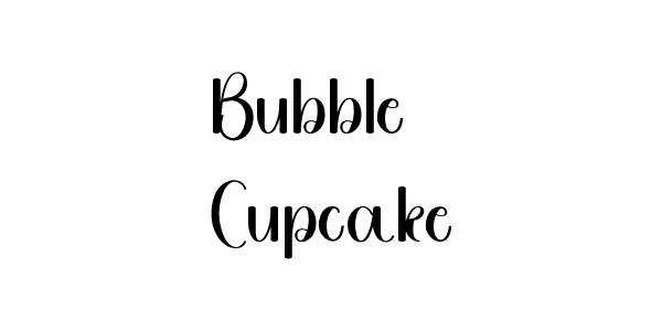 Bubble Cupcake Font Download