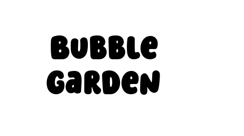 Bubble Garden font