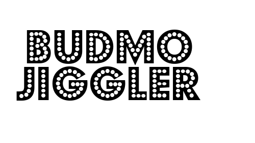 Budmo Jiggler font