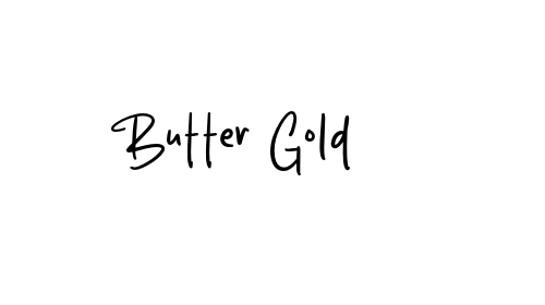 Butter Gold font download