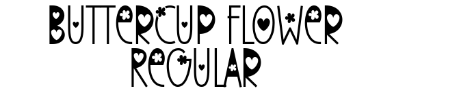 Buttercup Flower Regular