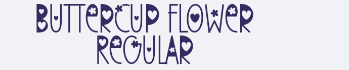 Buttercup Flower Regular