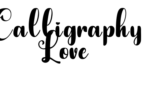 Calligraphy Love font download