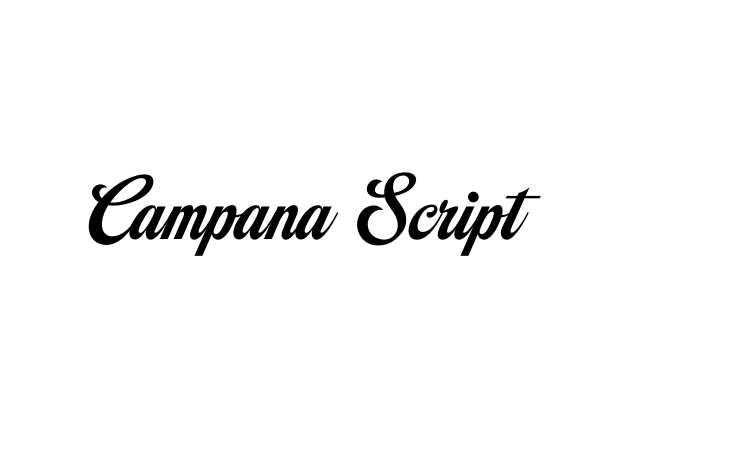 Campana Script Font