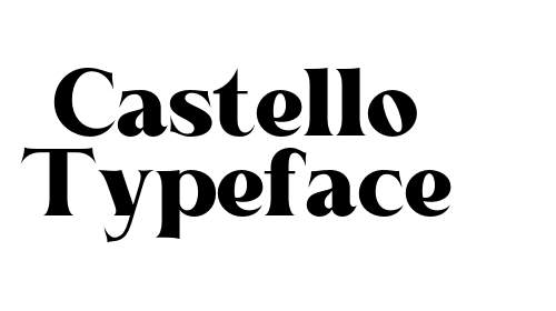 Castello Typeface font