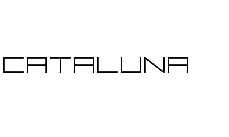 Cataluna font
